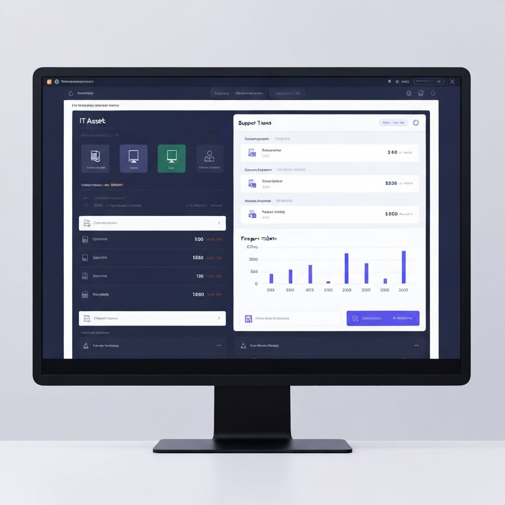 Módulo de Control de TI Dashboard